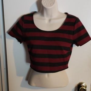 Striped Crop Top Forever21